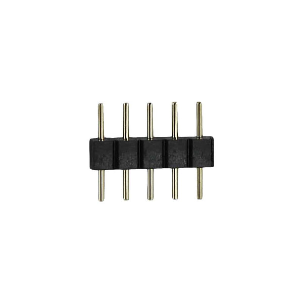 RGBW 5 Pin Male Connector (Pack of 4) - ledlightsandparts
