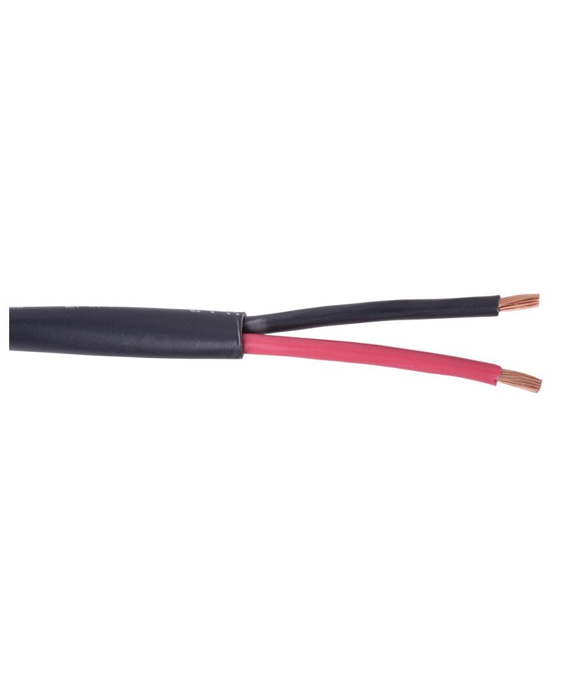 AWG 18×2 Black Cover cUL Cable - ledlightsandparts