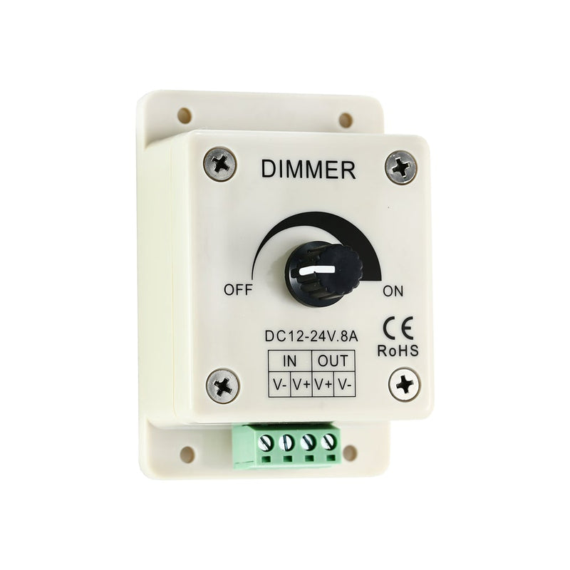 Single Color Dial Dimmer 8A - ledlightsandparts