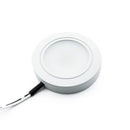 R25-12V White Round LED Cabinet Puck Light, 12V 2.5W CCT(2.4K, 2.7K, 3K, 3.5K, 4K, 5K) - ledlightsandparts