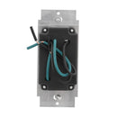 Leviton Decora SureSlide Universal 150W LED/CFL Incandescent Slide-To-Off Dimmer  White - ledlightsandparts