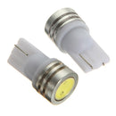 T10 Wedge Base LED Bulb COB, 12V 1W 6000K(Cool White) - ledlightsandparts