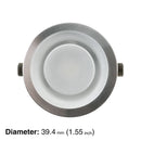 LED Pot Light 12V 1W 3000K(Warm White) - ledlightsandparts