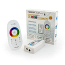 FUT025 Mi-Light Touch Screen LED RGB Controller 2.4GHz - ledlightsandparts