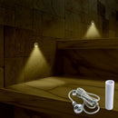 C1024WW Recessed Step Light/Deck Light Silver-Grey Eyelid Light, 12V 1W 3000K(Warm White) - ledlightsandparts