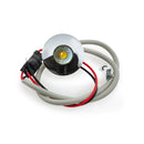 Small Round LED Recessed Lights C1006 12V 1W Round Oval - Warm White, lightsandparts