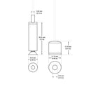 V-AIRC-M3F Adjustable Aircraft Cables for Aluminum Extrusion Channels 1Meter(39in)