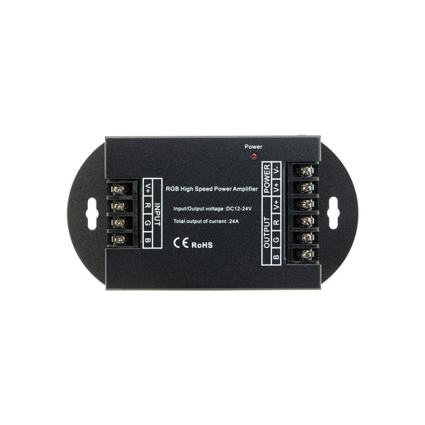 RGB Amplifier 12-24V 8A/Color - ledlightsandparts