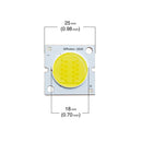20W LED COB Chip Light 6000K - ledlightsandparts