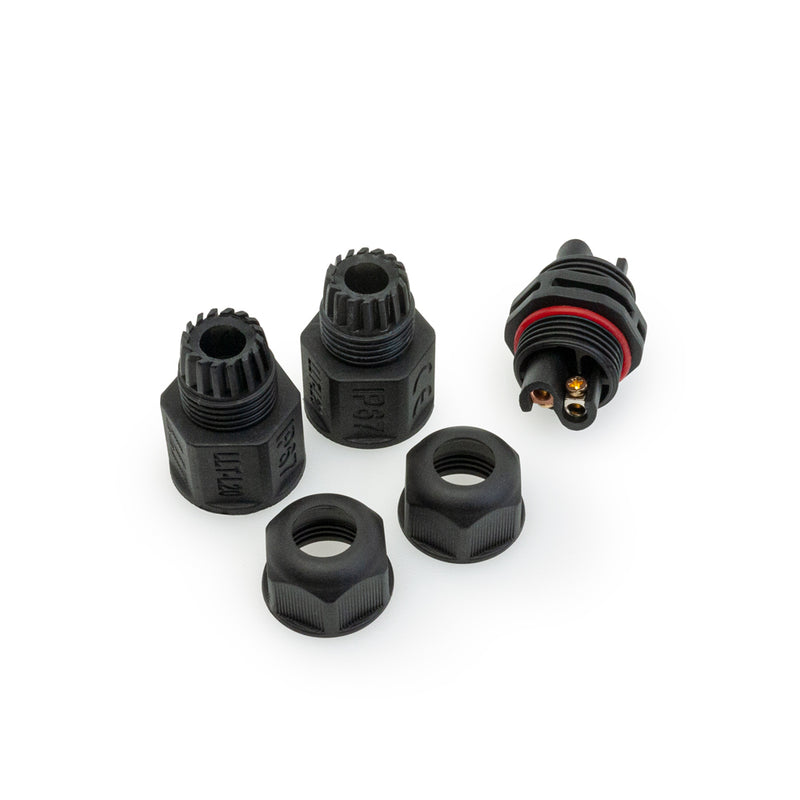 2W-2C-SC Outdoor Waterproof  2 Way Screw Type Connection Two Contact, lightsandparts