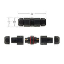 2W-2C-SC Outdoor Waterproof  2 Way Screw Type Connection Two Contact, lightsandparts