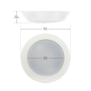 7 inch LED Ceiling Fixture Disk light, 120V 10W 3000K(Warm White), lightsandparst