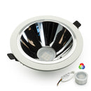 VBD-MTR-17C Recessed LED Light Fixture, 5 inch Round Polished Chrome - ledlightsandparts