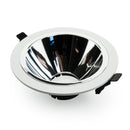 VBD-MTR-17C Recessed LED Light Fixture, 5 inch Round Polished Chrome - ledlightsandparts