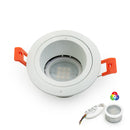 VBD-MTR-16W Recessed LED Light Fixture, 3 inch Round White - ledlightsandparts