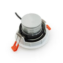 VBD-MTR-16W Recessed LED Light Fixture, 3 inch Round White - ledlightsandparts