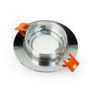 VBD-MTR-14C Recessed LED Light Fixture, 2.5 inch Round Chrome - ledlightsandparts
