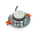 VBD-MTR-14C Recessed LED Light Fixture, 2.5 inch Round Chrome - ledlightsandparts