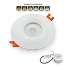 VBD-MTR-14W Recessed LED Light Fixture, 2.5 inch Round White- ledlightsandparts