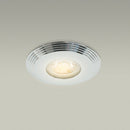 VBD-MTR-3C Recessed LED Light Fixture, 2.5 inch Round Chrome - ledlightsandparts