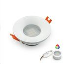 VBD-MTR-10B Recessed LED Light Fixture, 2.5 inch Black - ledlightsandparts