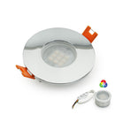 VBD-MTR-5C Recessed LED Light Fixture, 2.5 inch Round Chrome - ledlightsandparts