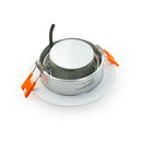 VBD-MTR-6W Recessed LED Light Fixture, 3 inch Round White - ledlightsandparts