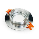 VBD-MTR-7C Recessed LED Light Fixture, 2.5 inch Round Chrome - ledlightsandparts