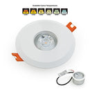 VBD-MTR-7W Recessed LED Light Fixture, 2.5 inch Round White - ledlightsandparts