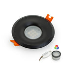 VBD-MTR-8B Recessed LED Light Fixture, 2.5 inch Round Black - ledlightsandparts