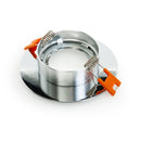 VBD-MTR-8C Recessed LED Light Fixture, 2.5 inch Round Chrome - ledlightsandparts
