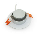 VBD-MTR-8W Recessed LED Light Fixture, 2.5 inch Round White - ledlightsandparts