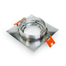 VBD-MTR-9C Recessed LED Light Fixture, 2.5 inch Square Chrome - ledlightsandparts