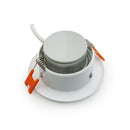 VBD-MTR-10W Recessed LED Light Fixture, 2.5 inch Round White - ledlightsandparts