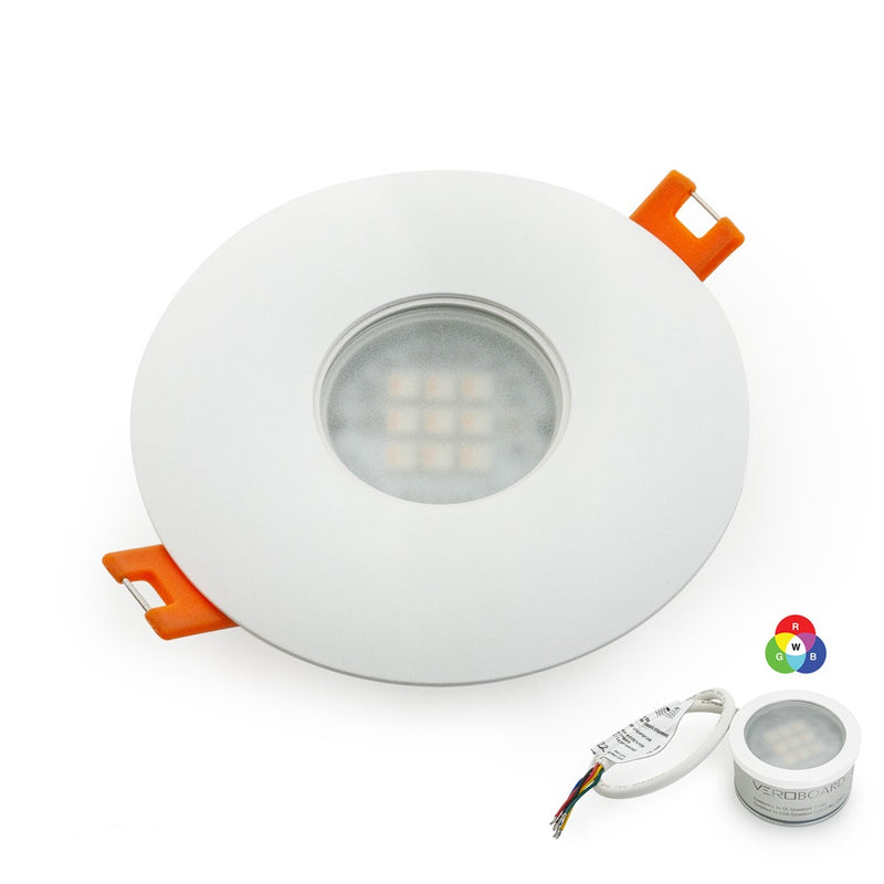 VBD-MTR-11W Recessed LED Light Fixture, 2.5 inch Round White