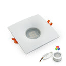 VBD-MTR-12W Recessed LED Light Fixture, 2.5 inch Square White- ledlightsandparts