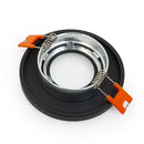 VBD-MTR-13B Recessed LED Light Fixture, 2.5 inch Round Black - ledlightsandparts