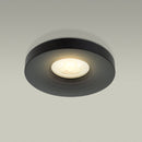 VBD-MTR-13B Recessed LED Light Fixture, 2.5 inch Round Black - ledlightsandparts