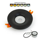 VBD-MTR-13B Recessed LED Light Fixture, 2.5 inch Round Black - ledlightsandparts