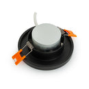 VBD-MTR-13B Recessed LED Light Fixture, 2.5 inch Round Black - ledlightsandparts