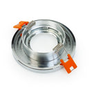 VBD-MTR-13C Recessed LED Light Fixture, 2.5 inch Round Chrome - ledlightsandparts