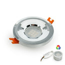 VBD-MTR-13C Recessed LED Light Fixture, 2.5 inch Round Chrome - ledlightsandparts