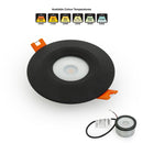 VBD-MTR-14B Recessed LED Light Fixture, 2.5 inch Round Black- ledlightsandparts