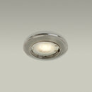 T-68 MR16 Light Fixture (Chrome), 3 inch Round Recessed light Adjustable Gimbal Trim - ledlightsandparts