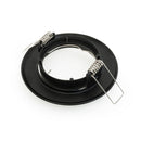 T-69 MR16 Light Fixture (Black), 2.5 inch Round Recessed Surface Adjustable Gimbal Trim - ledlightsandparts