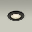 T-69 MR16 Light Fixture (Black), 2.5 inch Round Recessed Surface Adjustable Gimbal Trim - ledlightsandparts