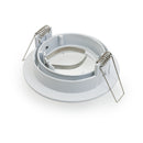 T-66 MR16 Light Fixture (White), 3 inch Recessed Adjustable Gimbal Trim - ledlightsandparts