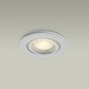 T-66 MR16 Light Fixture (White), 3 inch Recessed Adjustable Gimbal Trim - ledlightsandparts