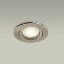 VBD-MTR-65T Recessed LED Light Fixture, 3 inch Round Nickel Chrome - ledlightsandparts