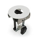 T-56 MR16 Light Fixture (White), 2.75 inch Round Adjustable Slot Aperture Trim - ledlightsandparts